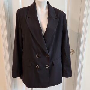 Laurel Black Blazer Size 12